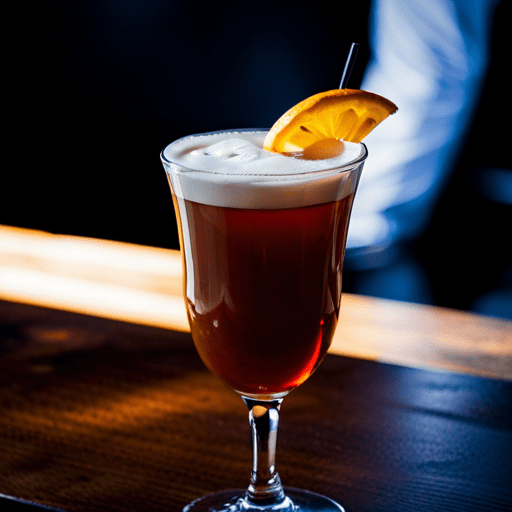 Café Amore, Luscious coffee cocktail with amaretto, Bailey's, hot