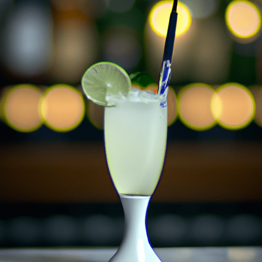 Rum Lime, Refreshing sweet and sour cocktail