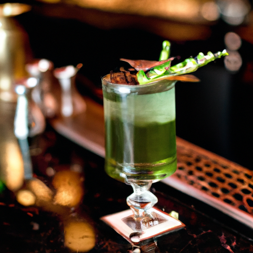 The Minted Rye, Rye whiskey and mint cocktail