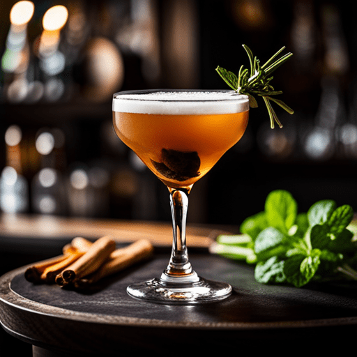 Thyme for Elixir, Captivating cocktail with vodka, coffee liquor, and thyme