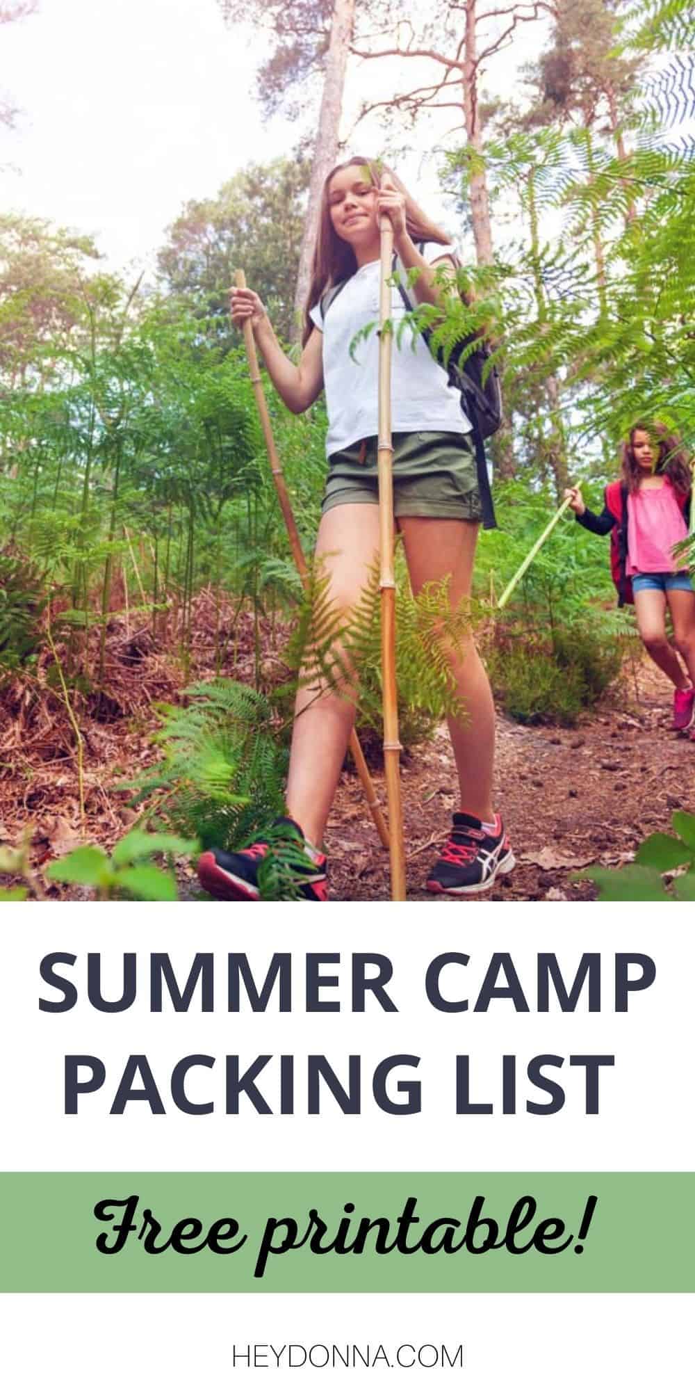 Summer Camp Essentials to Pack for Kids Hey, Donna!