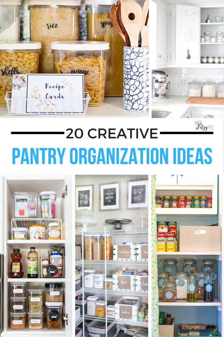 20 creative pantry organization ideas Hey Fitzy
