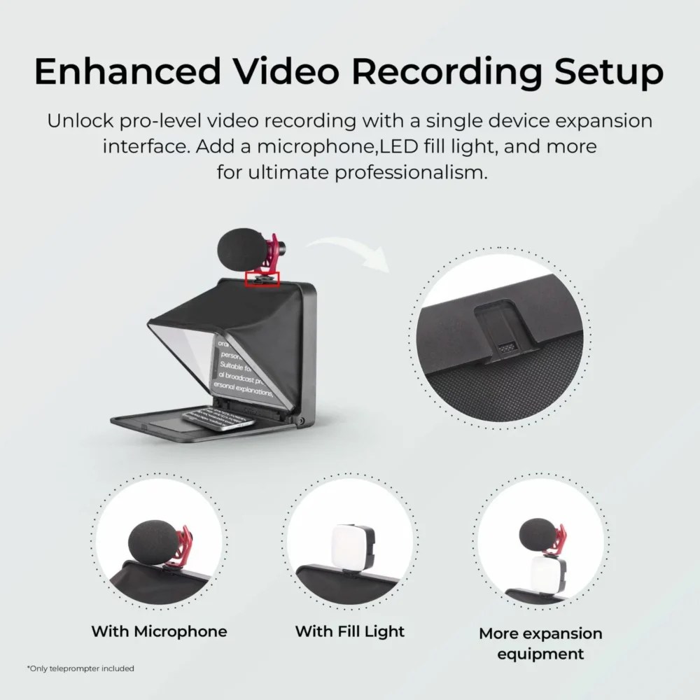 Buy LensGo TC7 8inch Teleprompter Online India