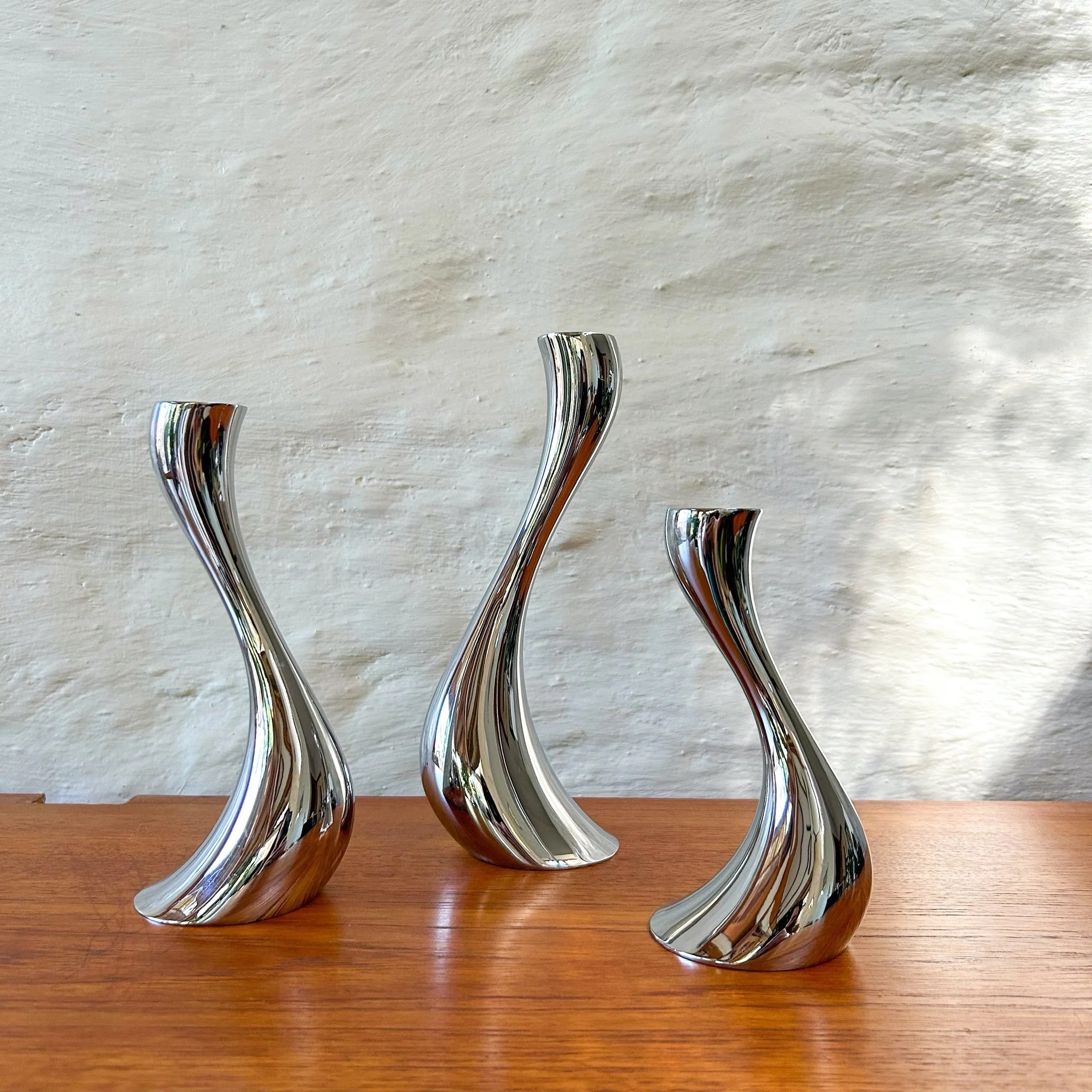 JENSEN COBRA CANDLE HOLDERS