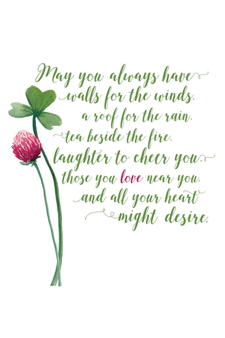 Irish Blessing Printable Hey, Let's Make Stuff