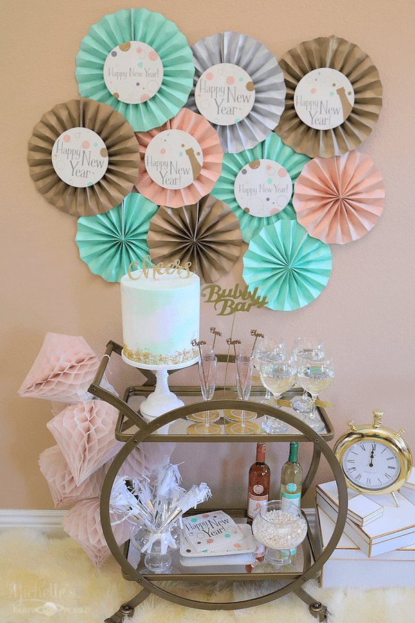 New Year's Eve Party Ideas with the Cricut Hey, Let's Make Stuff