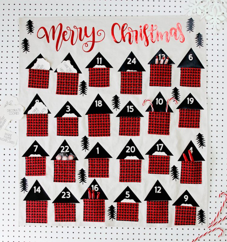 15+ DIY Cricut Advent Calendars & Christmas Countdowns Hey, Let's
