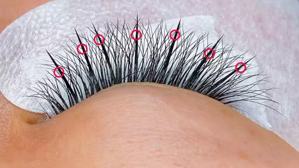What Are Eyelash Extension Spikes?