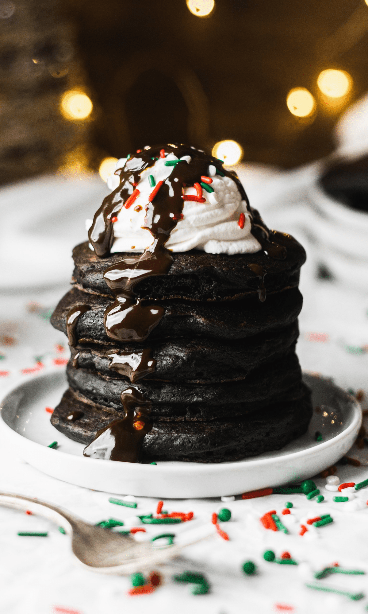 Chocolate Buttermilk Pancakes