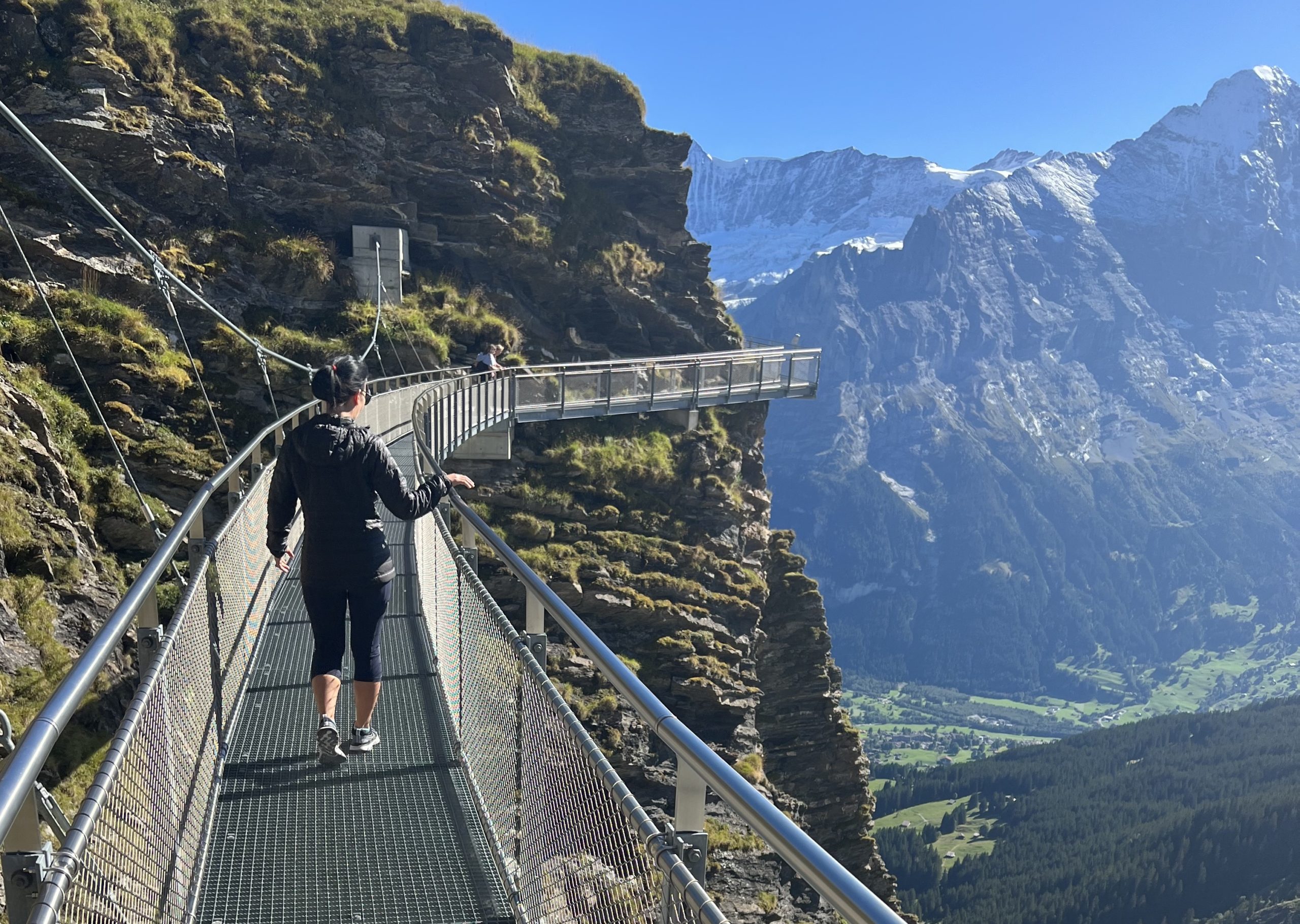 First Cliff Walk in Grindelwald, Switzerland Hey, Traveler