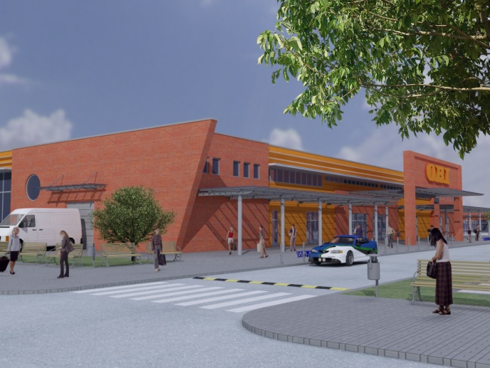 Target bevásárlóközpont (OBI, Tesco, Stripmall ), Kecskemét, Izsáki út