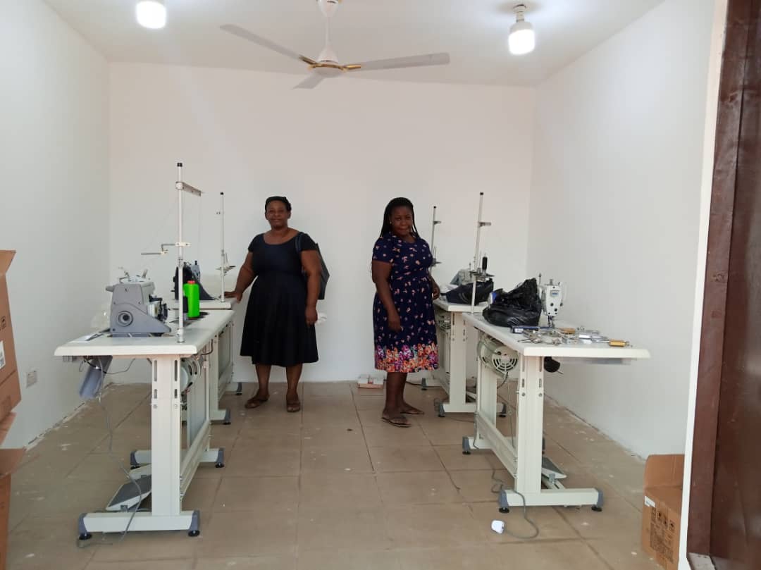 Hope for Future Generations SED Project HFFG/UNAIDS Deliver Sewing