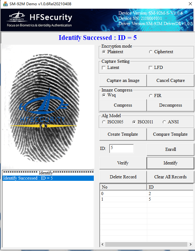 Top 6 Fingerprint Scanner Software for Windows HFSecurity biometric