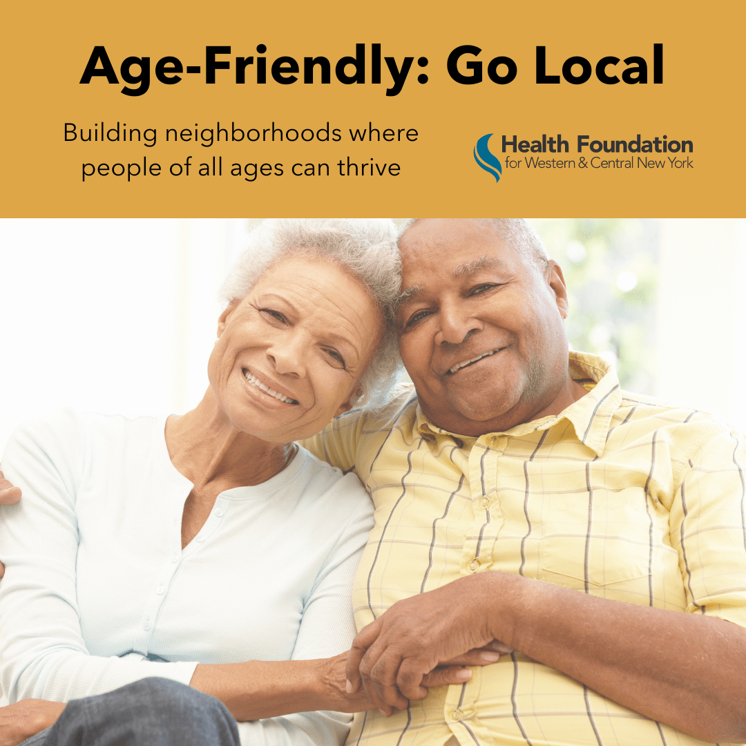Health Foundation Announces AgeFriendly Go Local Program to Support Groups Making