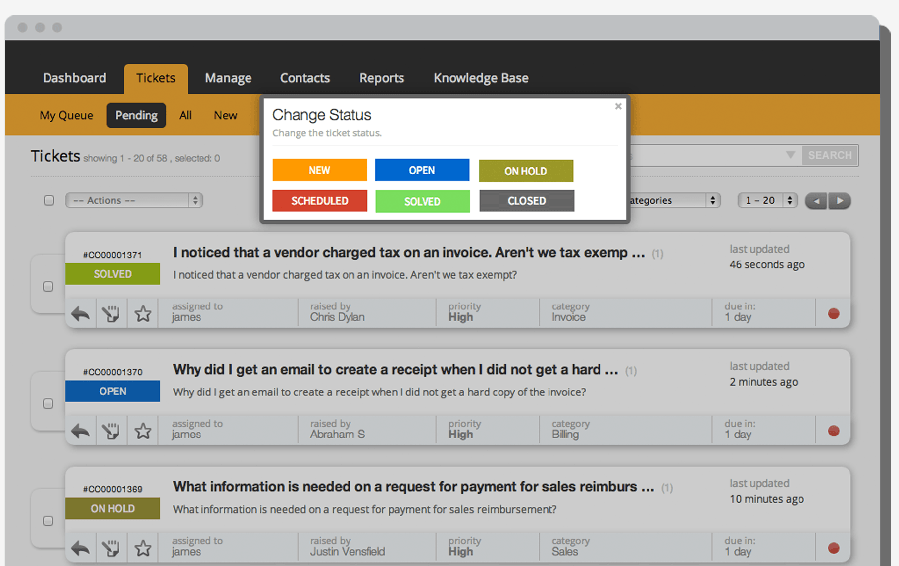 Help Desk Software For Accounting and Invoice Management