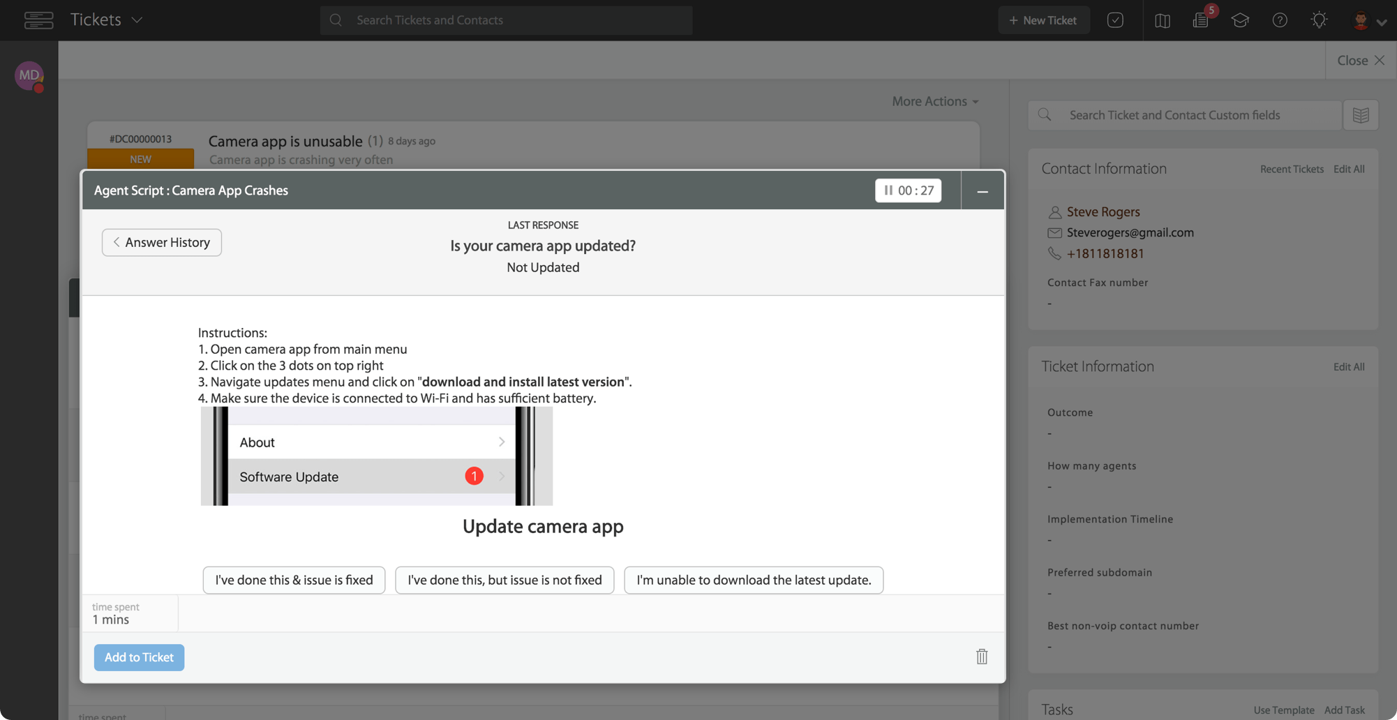 Call Center Agent Scripting Software HappyFox Help Desk