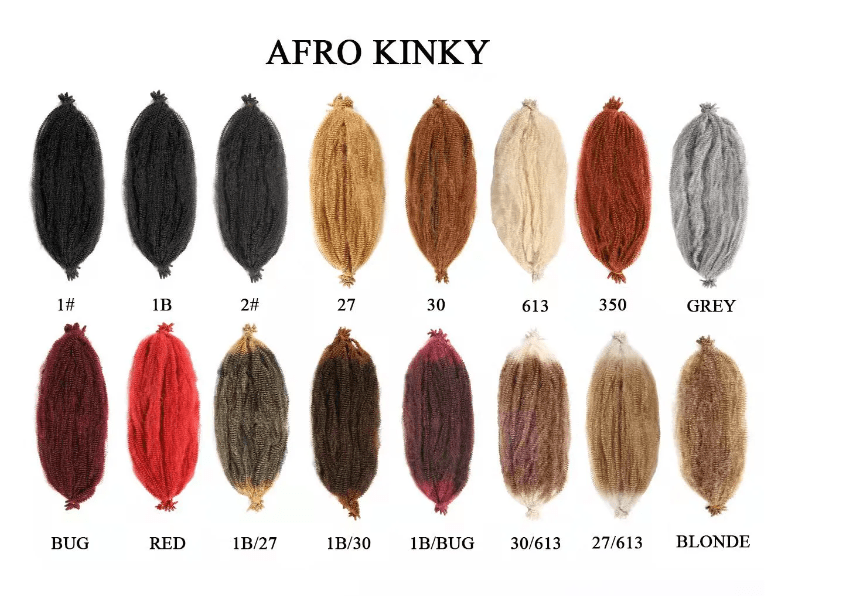 Free Xpression Braiding Hair Color Chart HfxExtensions