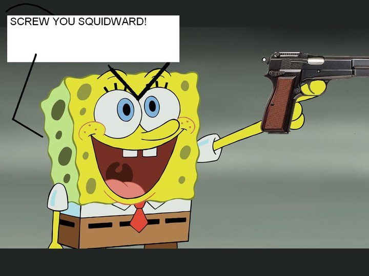 Spongebob drunk