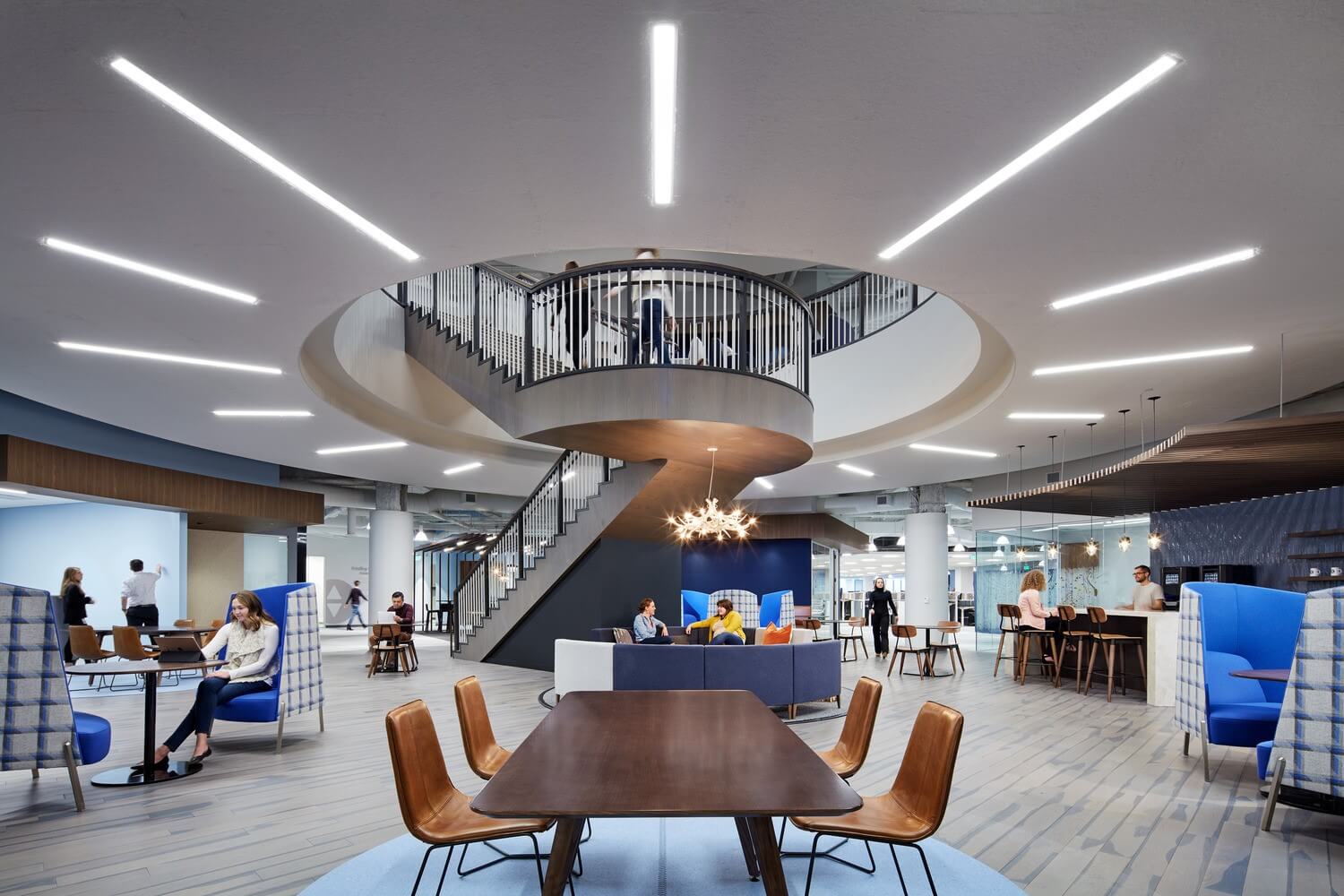 Office Envy Sleep Number's Sleek New Headquarters HGA