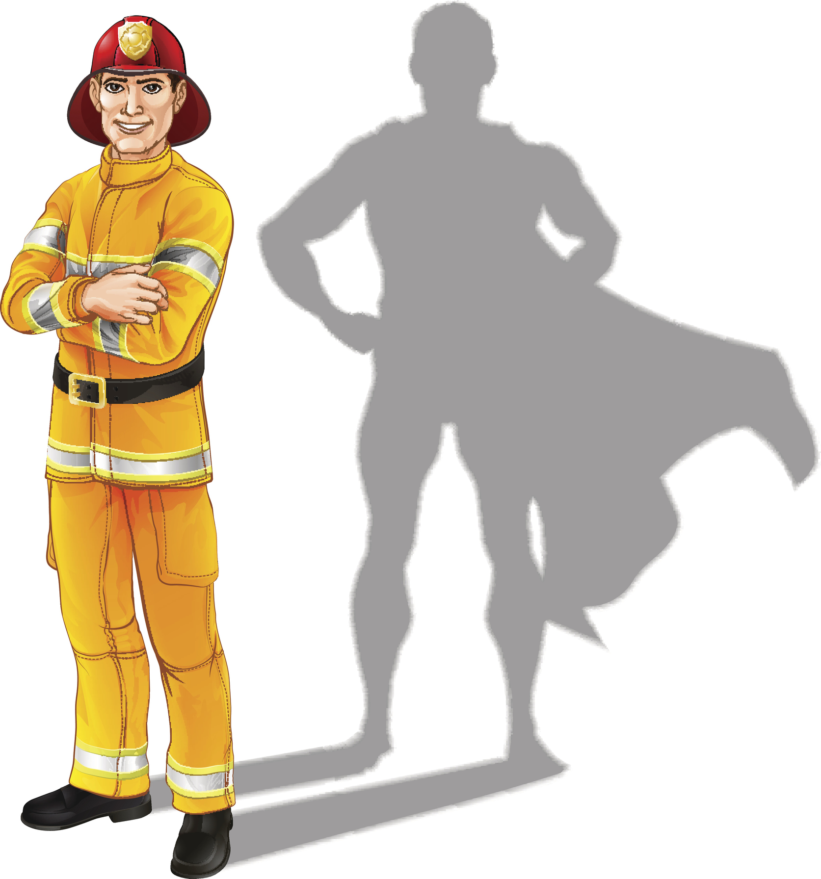 Fire Prevention Week Not Every Hero Wears A Cape. Plan and Practice