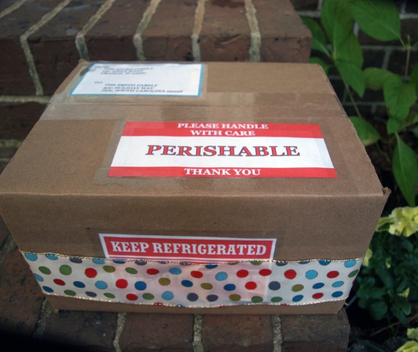 Mailing Perishable Foods Home & Garden Information Center