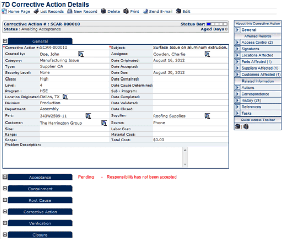 Corrective Actions Software System CAPA Software System
