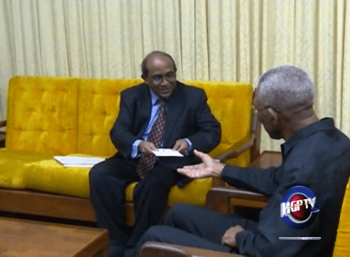 PRESIDENT GRANGER MET WITH RESIDENT DIPLOMATS HGP TV Nightly News