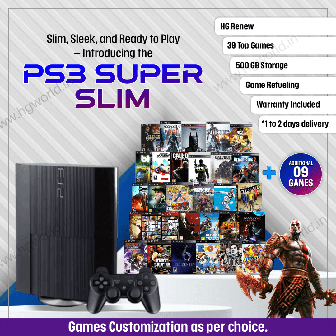 Buy PS3 Console Online PlayStation 3 Console HG World