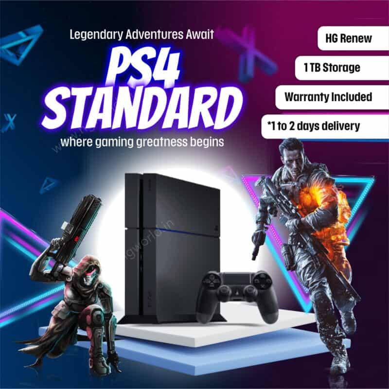 Sony PlayStation 4 PS4 Standard 1TB HG ReNew HGworld