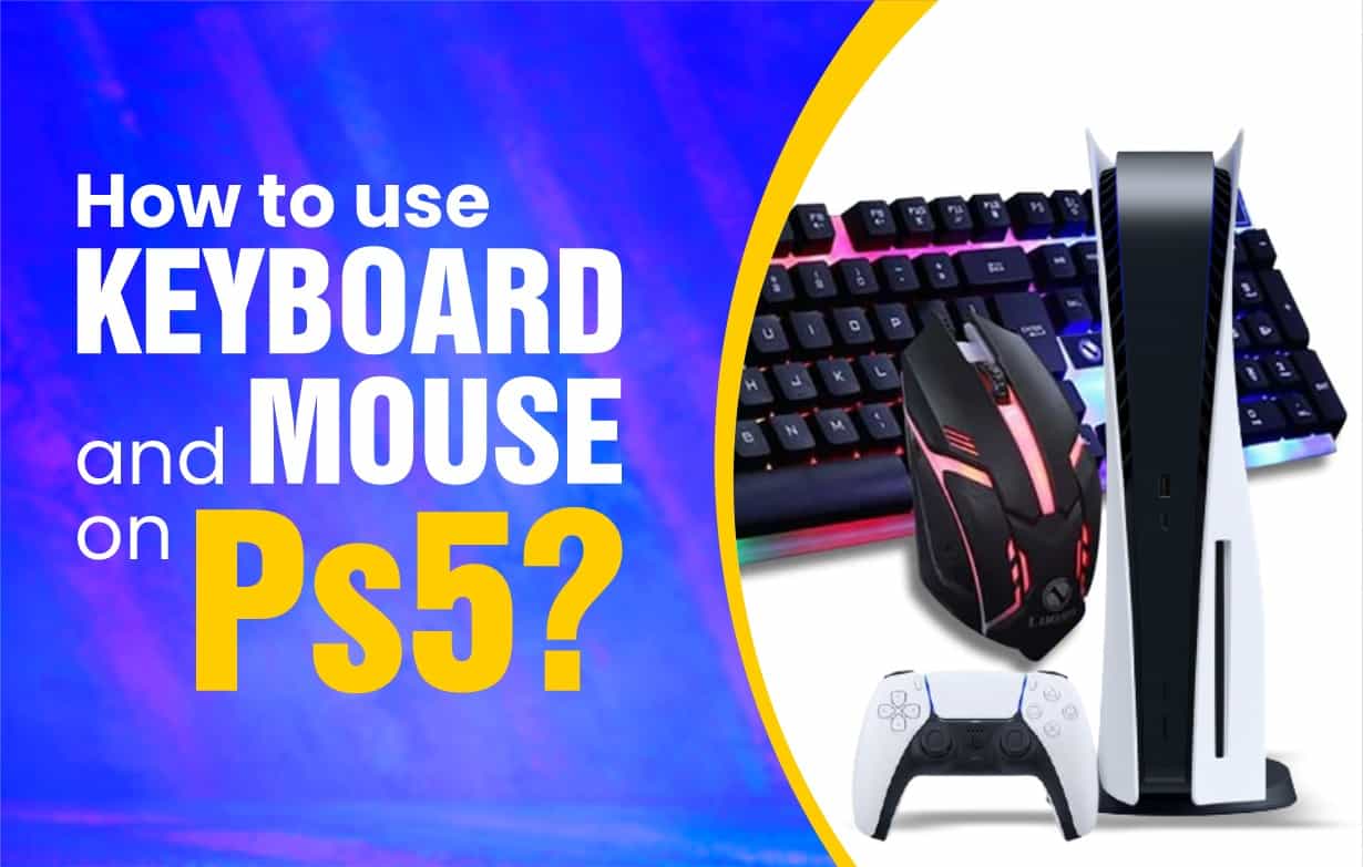How to use Keyboard and Mouse on PS5 Happy Gaming World