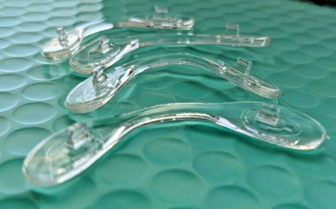 Silicone Conjoined UShaped Push in Nose Pads Pack of 10 H+H