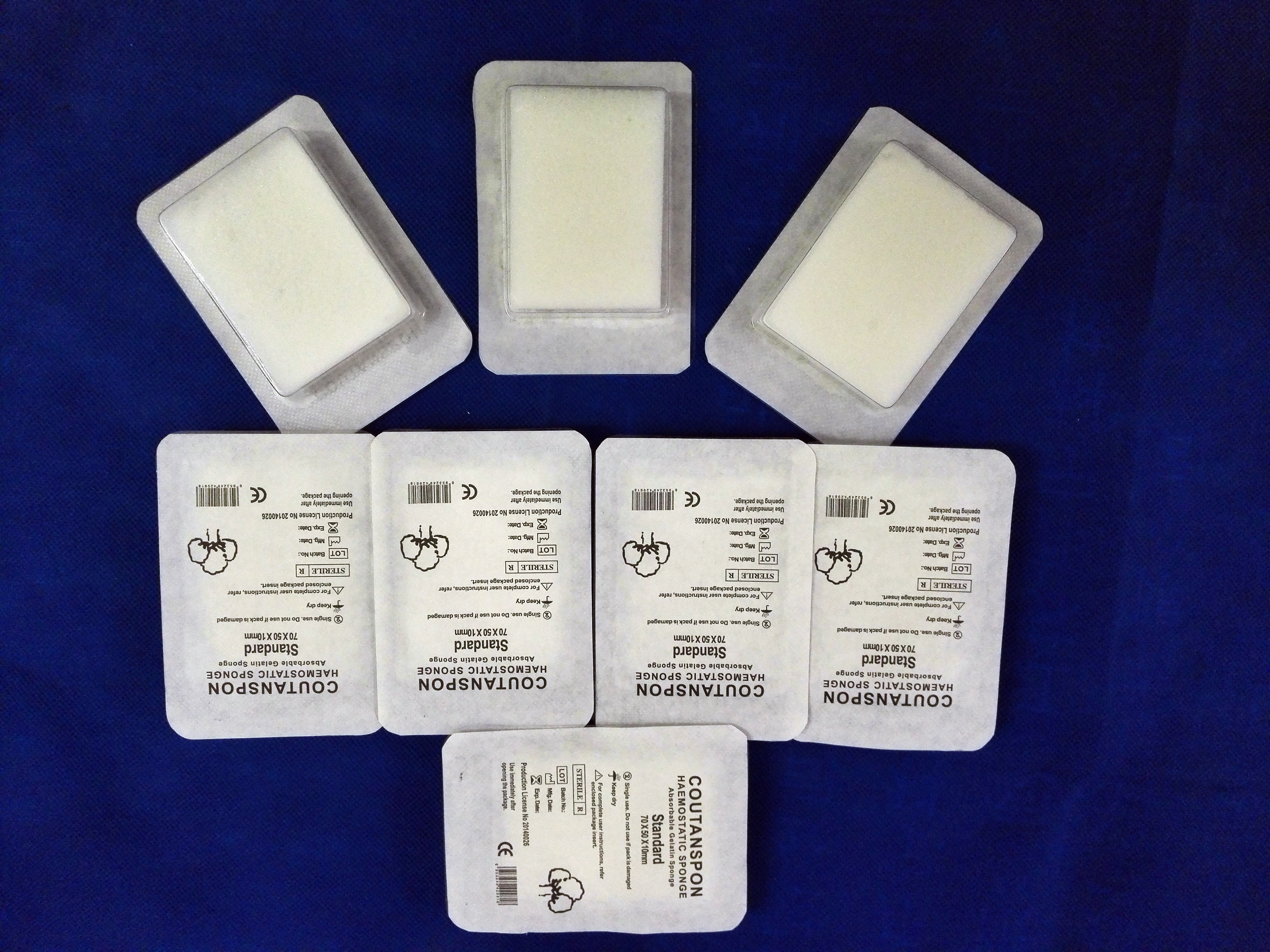 Absorbable Hemostatic Sponge ,manufacturers,equipment,supplies,prices