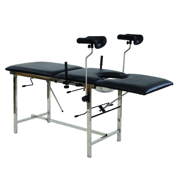 manual delivery bed, mechnical delivery bed, stainless steel delivery bed