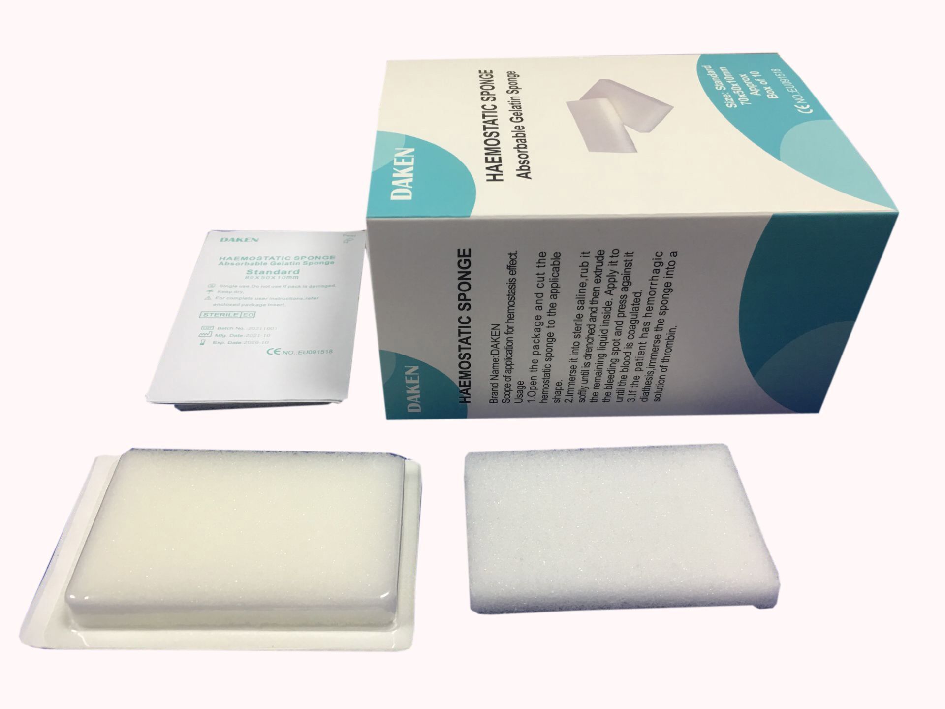 Hemostatic pad,Hemostatic gelatin sponge, Hemostatic Gelfoam