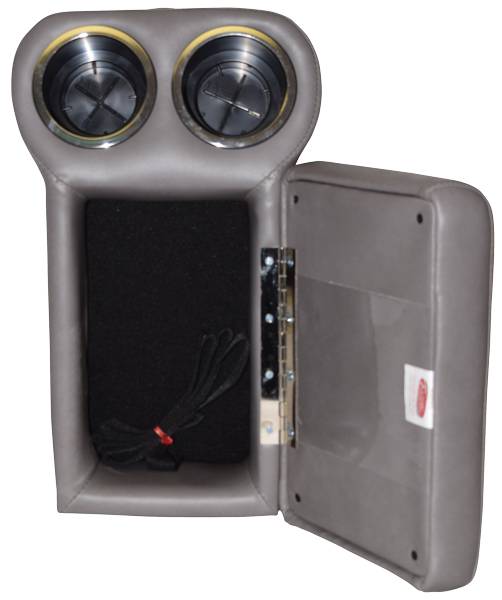 Bench Seat Console Gray Chevy Cars or Trucks Classic Consoles 4397