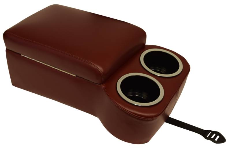 Bench Seat Console Maroon Chevy Cars or Trucks Classic Consoles 4092