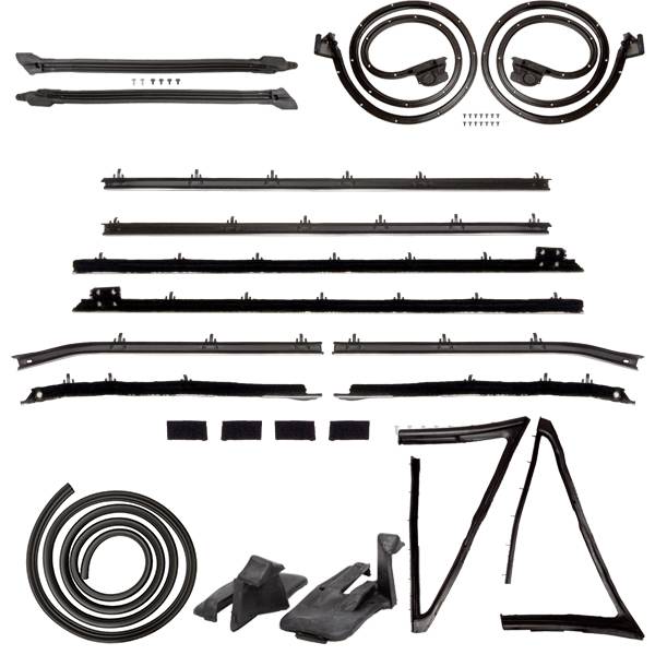 Deluxe Weatherstrip Kit 1967 Camaro H&H Classic Parts 43630