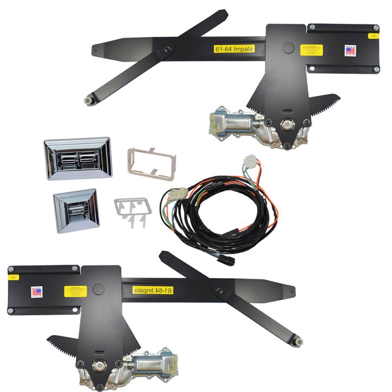 NuRelics Front Power Window Kit (2Windows) 196364 Impala Nu