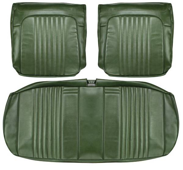 Front Seat Covers Dark Green 1972 Chevelle or Malibu or EL Camino