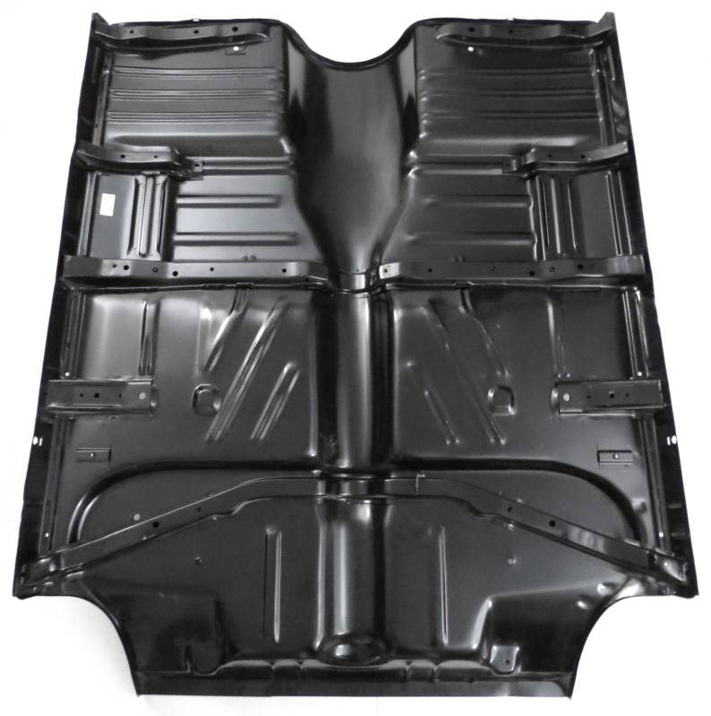 Full Floor Pan with Braces 195557 Fullsize Chevy Car Golden Star