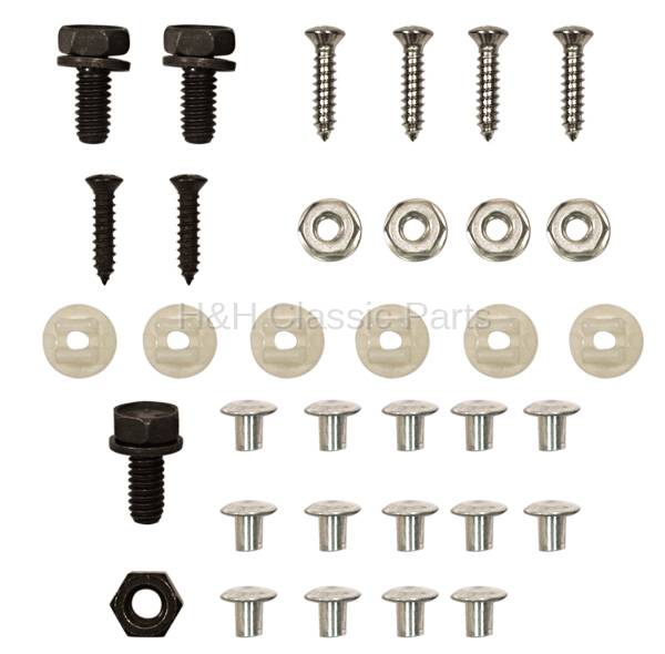 Grille Hardware Kit 1967 Chevelle or Malibu or EL Camino H&H