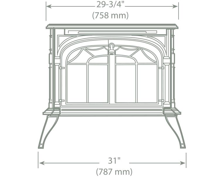 Vermont Castings Radiance Direct Vent Gas Stove Hearth and Home