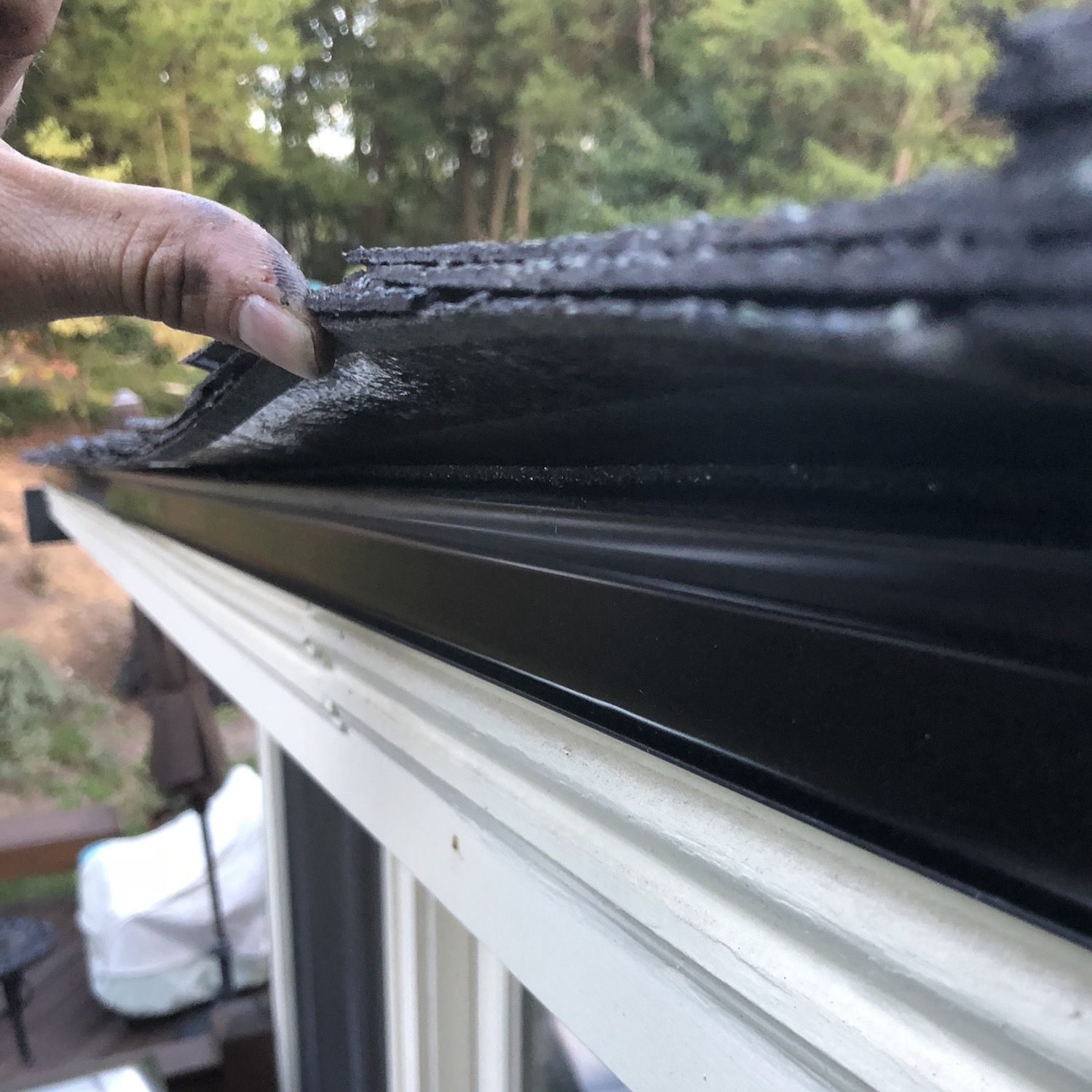 What is usually included in a roof replacement?