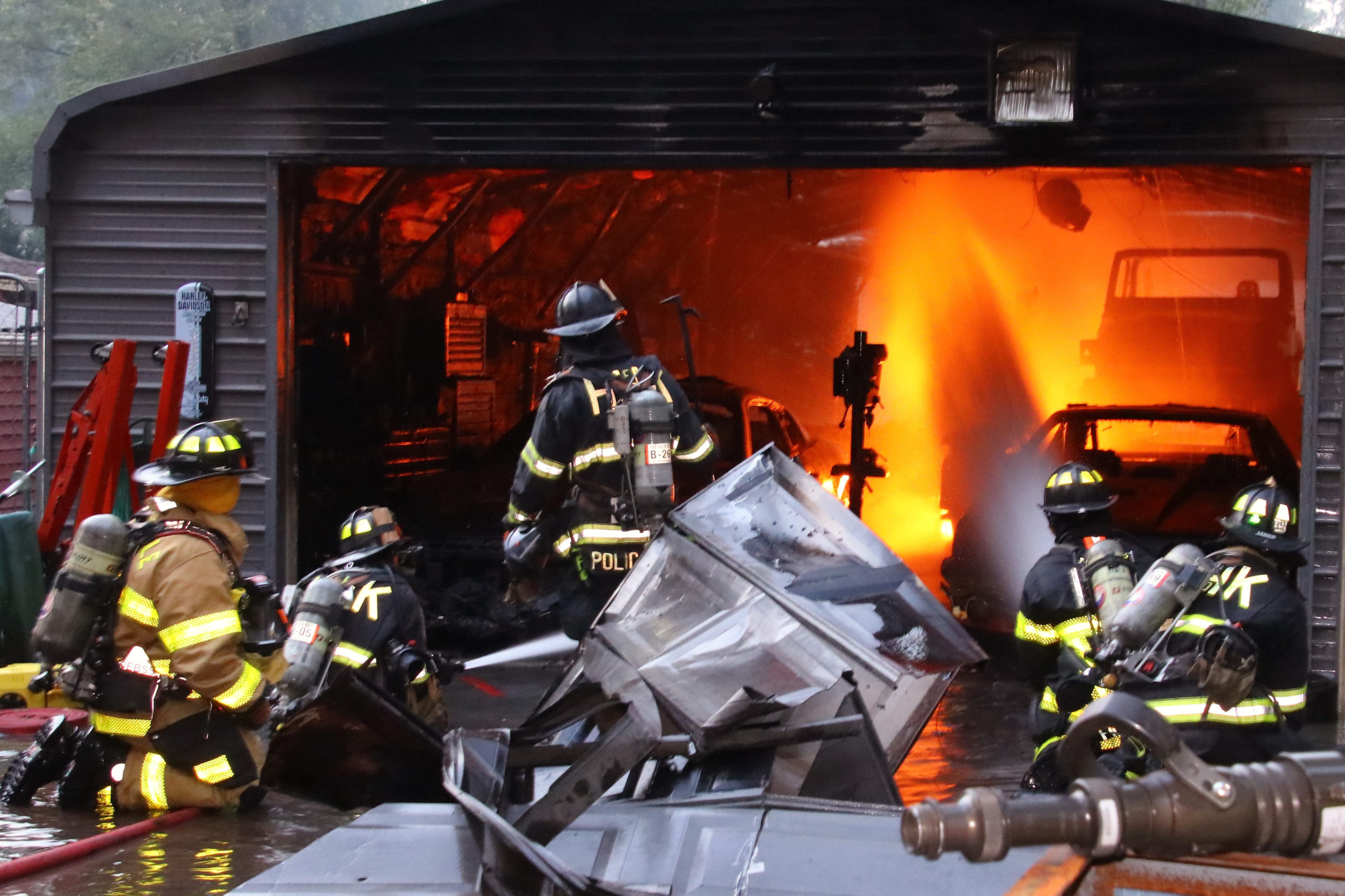 Engine 731 Responds Mutual Aid to Saddle River HoHoKus Fire Department