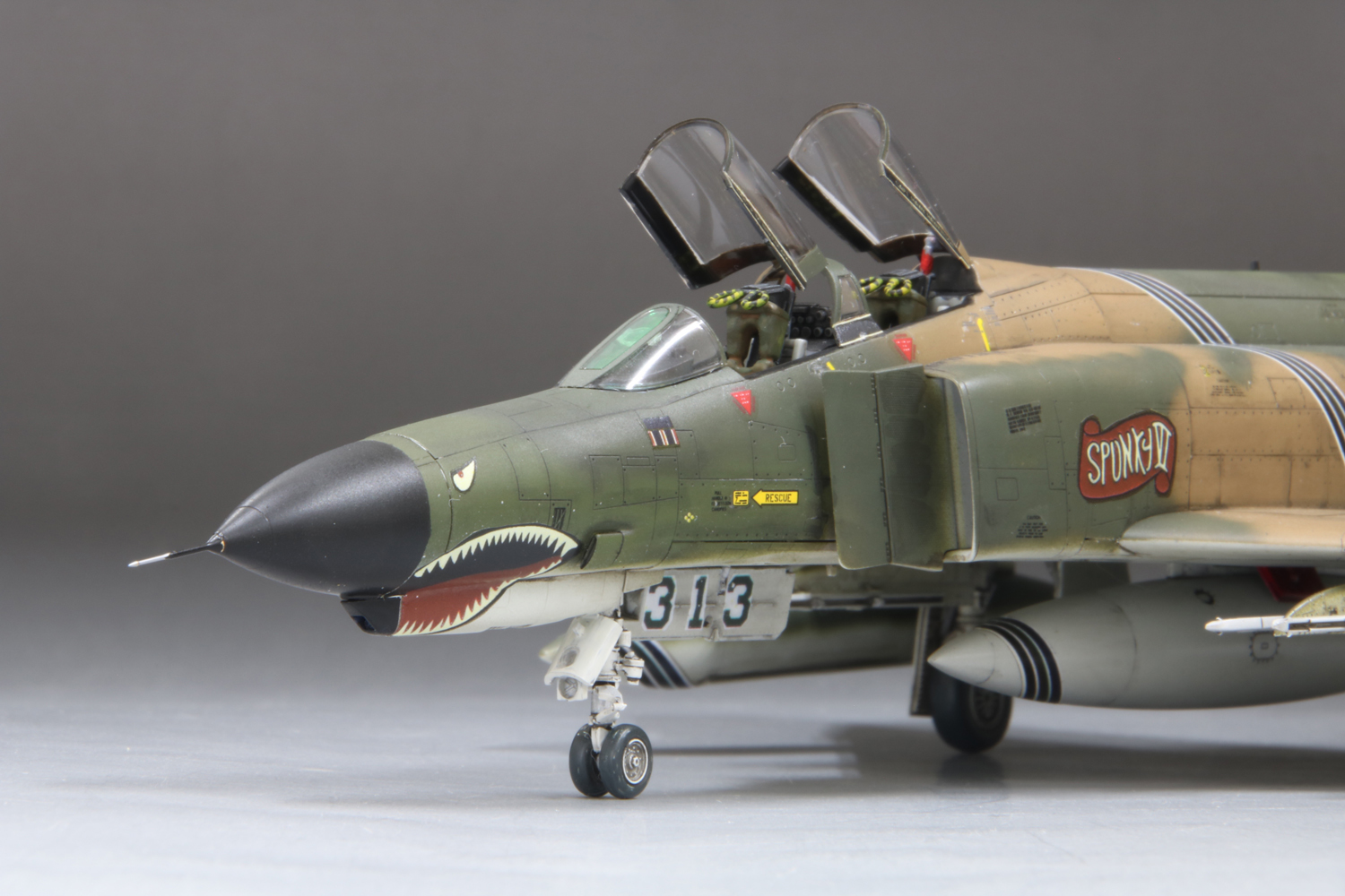 USAF F4E Jet Fighter (Early) Hinomaru Hobby Kits