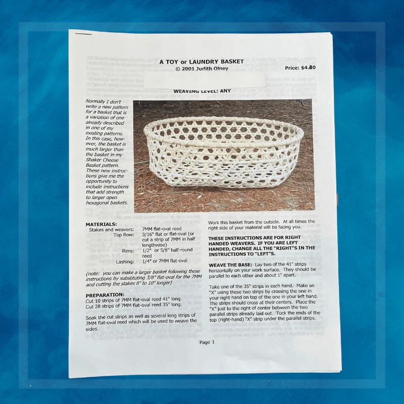 Basket Weaving Patterns