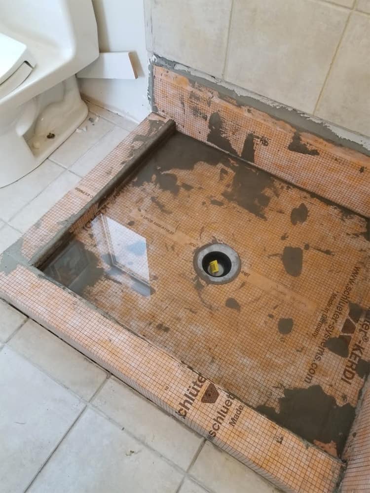 Shower Base Replacement Helping Hands Property Services