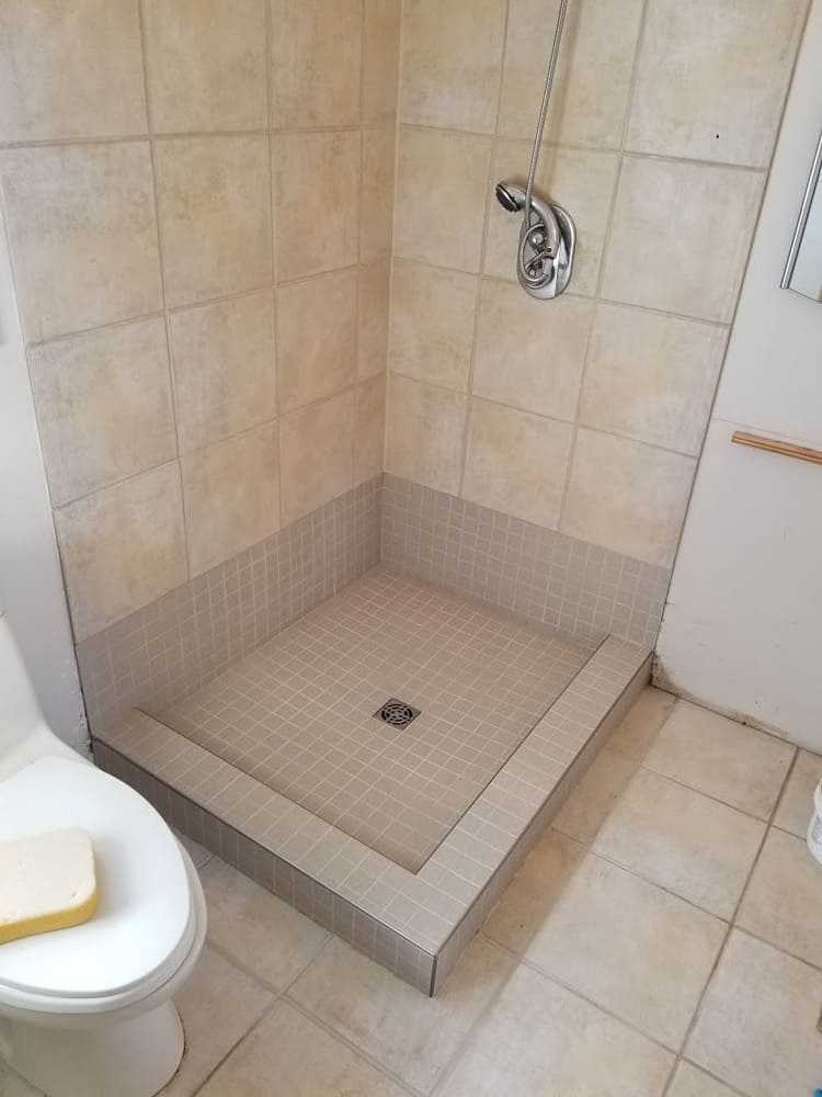 Shower Base Replacement Helping Hands Property Services