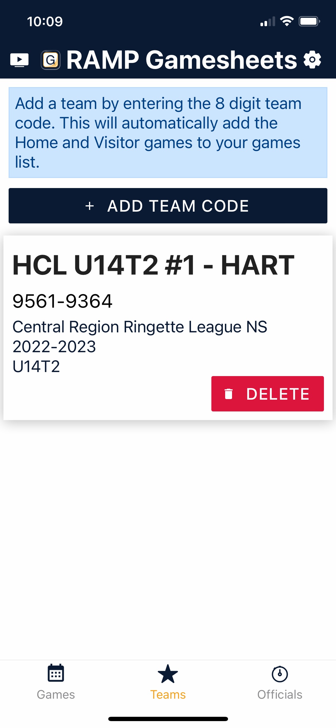 Halifax Hurricanes Ringette Association site by RAMP InterActive
