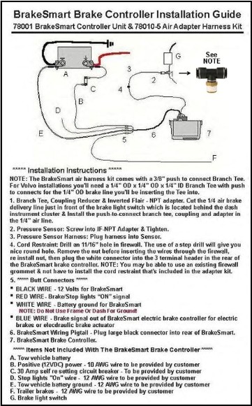 Hayes/Brakesmart/Maxbrake Controllers | Heavy Haulers Rv Resource Guide